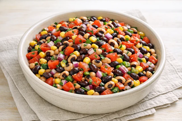 Cowboy caviar bean & corn salsa