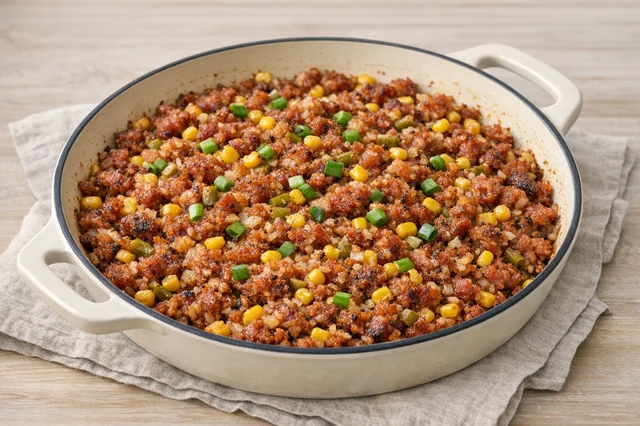 Southwestern hash in a hurry